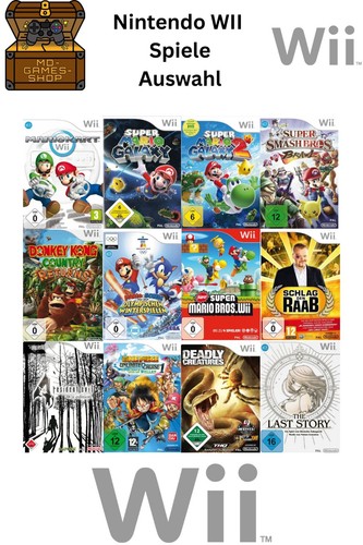 Nintendo wii spiele auswahl - nintendo,
