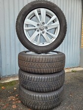 VW Touran II original 16 Zoll Alufelgen Karlstad mit Winterreifen 205/60R16 96H