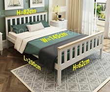 Shaker, Holzbett, Doppelbett