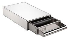 ECM Kaffee Sudschublade M aus poliertem Edelstahl