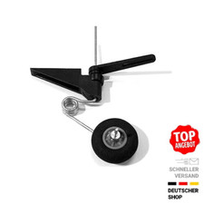 ✅ Heckfahrwerk Heckspornrad 32 mm Durchmesser lenkbar, für Flugmodelle bis 2,5 m
