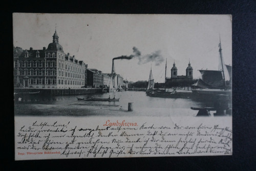 Landskrona schweden hafen - schweden,