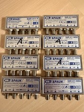 8x SPAUN DiSEqC Schalter Set