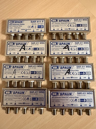 Spaun diseqc schalter - 8x, set