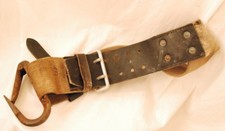 BAUMSTEIGEGURT, DEKOGURT, HALTEGURT,SICHERHEITSGURT,KLETTERN,ANTIK,60-iger JAHRE