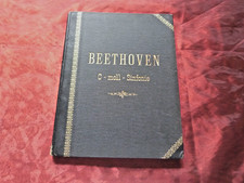 BEETHOVEN c - moll Neun Symphonien für Orchester - FÜNFTE SYMPHONIE Partitur
