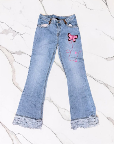 Mädchen jeans schlaghose - mädchen,