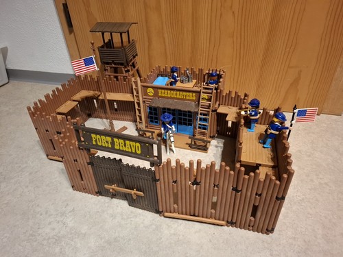 Western fort bravo - fort, playmobil