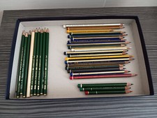 31 Faber Castell Bürostifte: Bleistifte, Kopier-, Steno- und Buntstifte