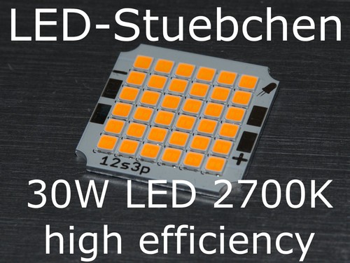 30w 2700k high - 2700k, high-efficiency