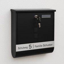 Briefkasten mit GRAVUR