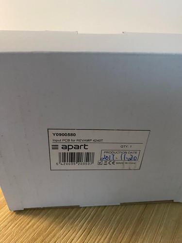 Apart audio y0900580 input - y0900580,