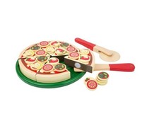 small foot Holzpizza Pizza Holz Essen Kinder Spielzeug Kaufladen | NEU & OVP