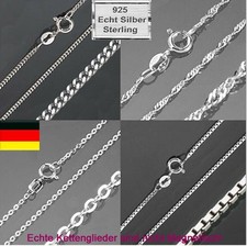 Kette Echt 925 Silber Damen