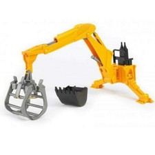 BRUDER® 02338 Heckbagger mit
