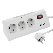 Steckdosenblock 3fach usb - steckdosenblock,