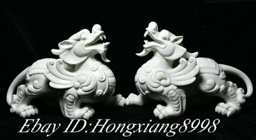 Dehua white porcelain - porcelain, dragon