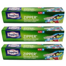 3x Toppits Zipper