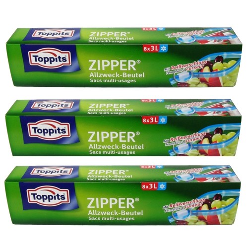 Toppits zipper - 3x,