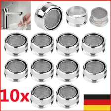 10x M24 Perlator Strahlregler Küche Wasserhahn Sieb Einsatz Mischdüse Perlatoren