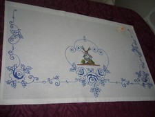 altes Überhandtuch "Mühle"