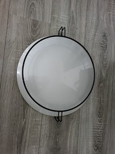 Deckenleuchte Vintage von Kalmar Glas und Metall 1980er