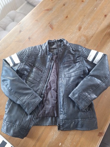 Kunstlederjacke 134 140 - kunstlederjacke, 134/140