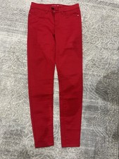 Rote Skinny Jeans Orsay Gr. XS