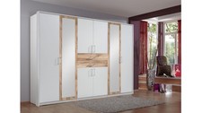 Kleiderschrank weiß mit