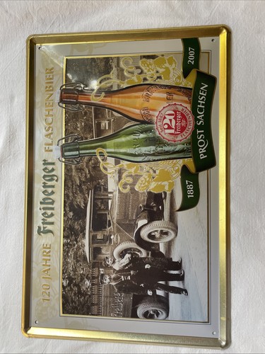 Blechschild bier werbung - blechschild,