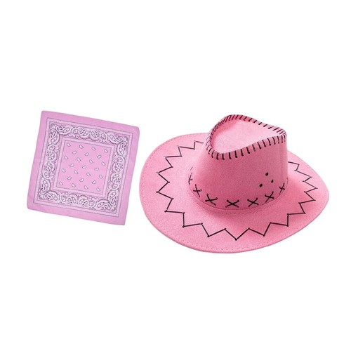 Cowgirl cap mit bandana - cowgirl,