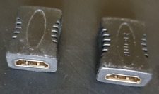 2×HDMI Adapter Kupplung Kabel Verlängerung Buchse Buchse Verbinder Full HD 1080p