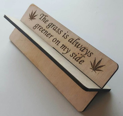 Rollständer aus holz mit - rollständer,