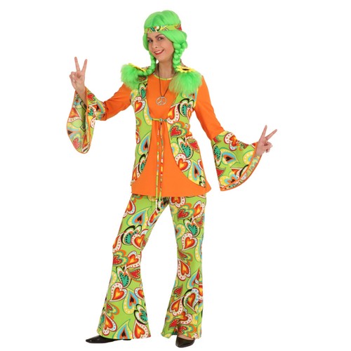 Hippie kostüm 70er jahre - kostüm, bunt