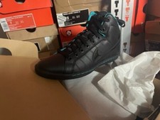 Womens Nike Court Tradition Leather Leder Mid High Schwarz Blau Gr:36,5 Schuhe