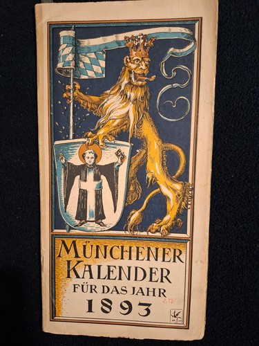 Münchener kalender für das - kalender,