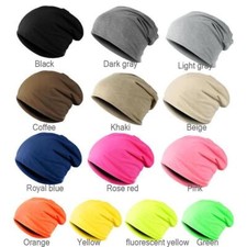 Beanie Dünn Einfarbig