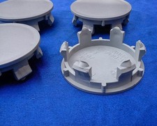 4x Nabenkappen Nabendeckel Felgendeckel 70mm  62,5mm  für Alufelgen silber 7003