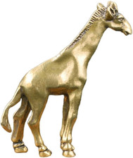 Antike Messing Giraffenfigur Retro Deko Handgefertigt Wohnzimmer Schreibtisch