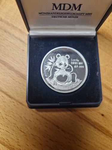 China silbermedaille 1991 - silbermedaille,