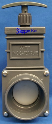Zugschieber pvc 2 x - ,