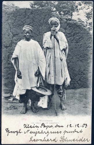 Togo 1903 schwarze muslime - togo,