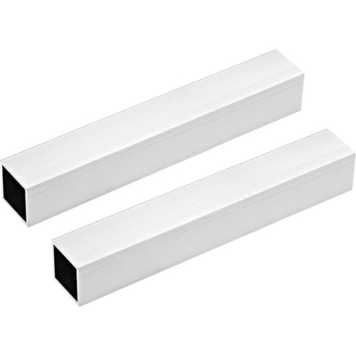 Aluminium vierkantrohr 30x30mm - aluminium,
