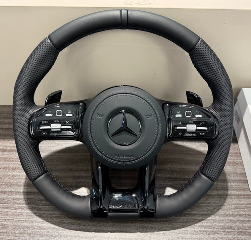 Mercedes amg lenkrad schwarz - mercedes,