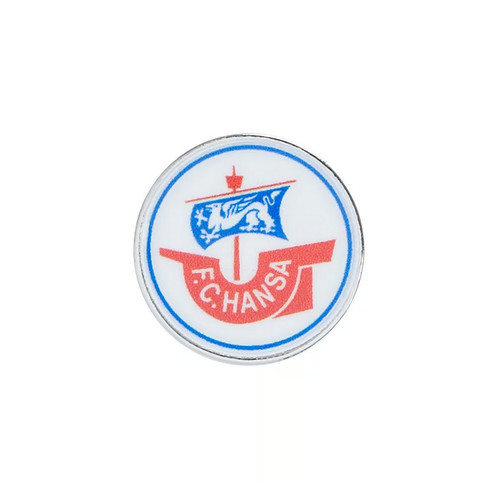 Hansa rostock pin logo - f.c.,