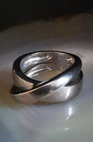 Ring silber 925 bandring - silber,