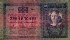 05 Austria / Österreich P9 10 Kronen 1904 Serie 2587