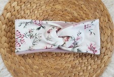 Kinder Mädchen Winter Haarband Stirnband Fleece Blumen KU 50-54