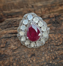 Rose Schnitt Polki Diamant Mit