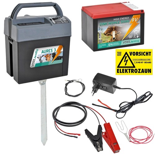 Batteriegerät und batterie - 9v,